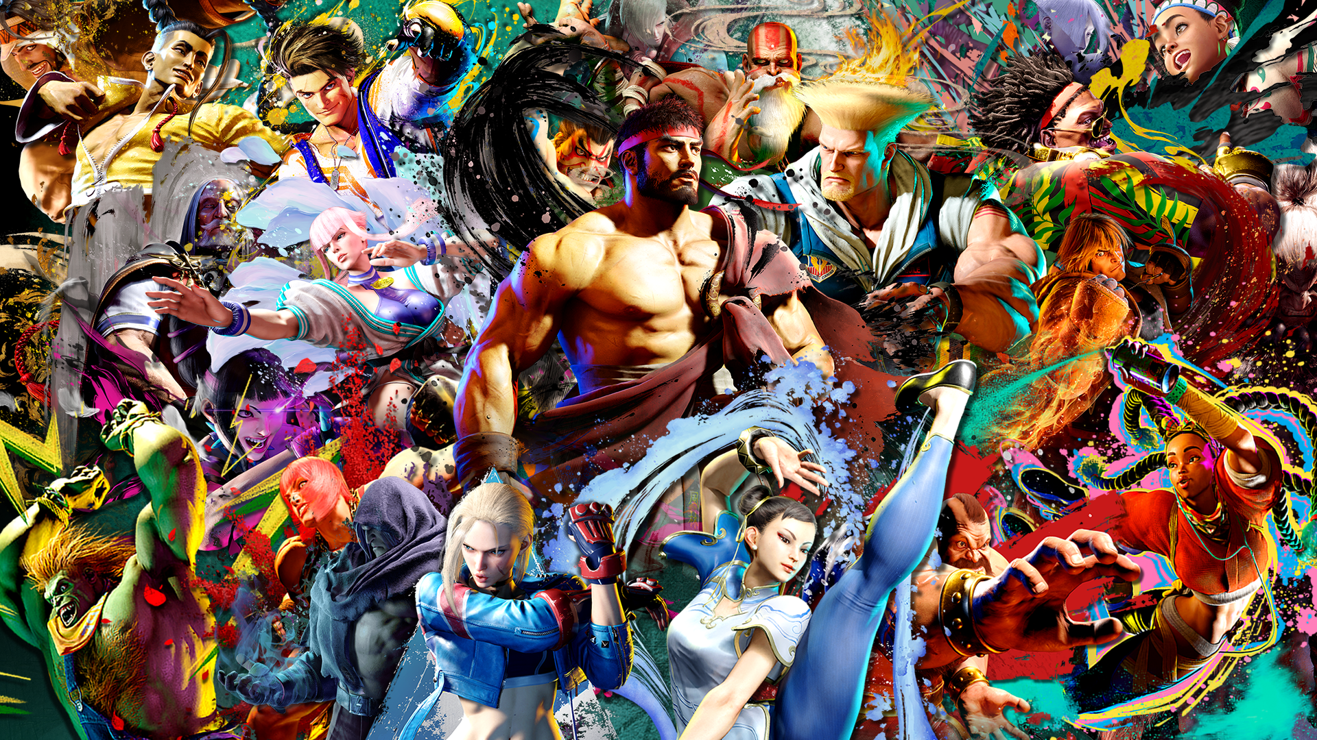 Street Fighter 6 Roster Wallpaper by CHANxGG on DeviantArt