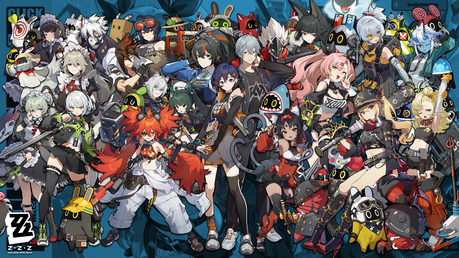 ZZZ Wallpaper - 01 Colored Version by CHANxGG on DeviantArt