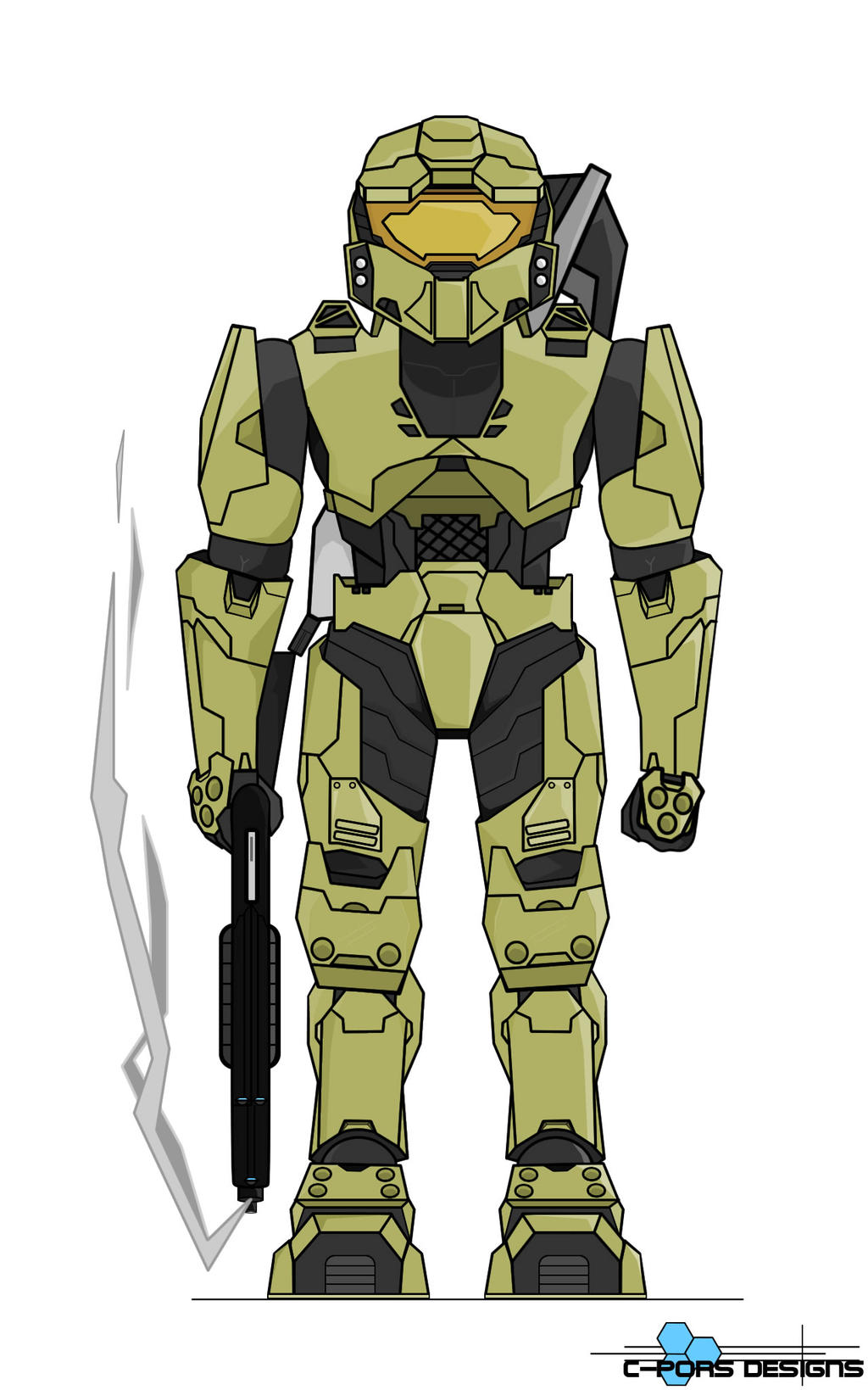 Coding Master Chief Master Chief: Battle READY by CHANxGG on DeviantArt