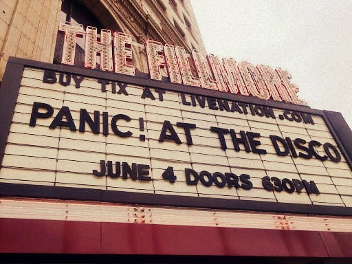 Panic at the Fillmore