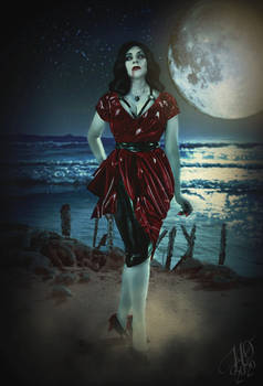 MOONLIT WALK: Vivian Addams