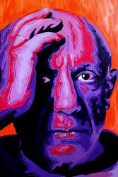 Pablo Picasso 24x36 Portrait