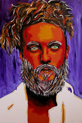 Edward Sharpe 24x36 Portrait