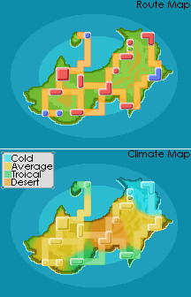 Iselo region maps