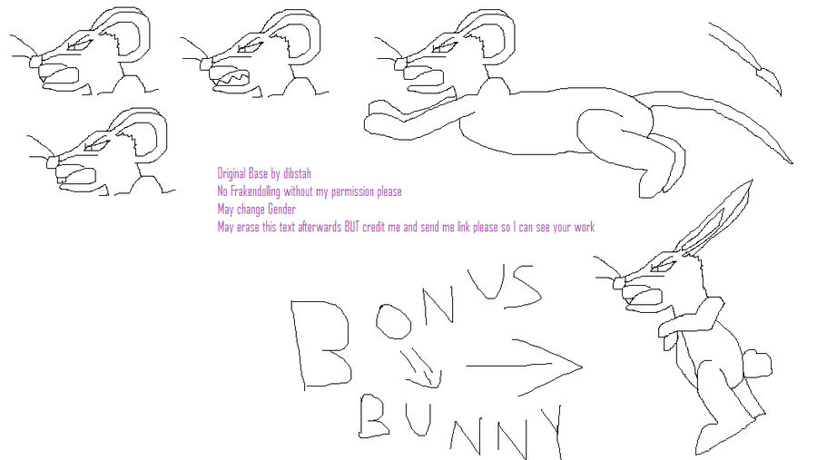 3rd Original Mouse Rat Base by dibstah on DeviantArt