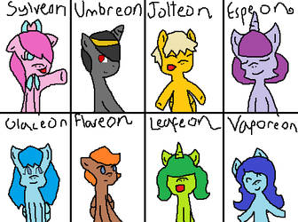 Eeveelutions as MLP