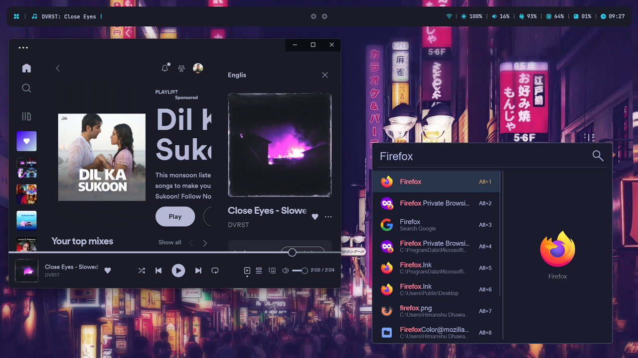 Tokyo Night Desktop by Legend0804 on DeviantArt
