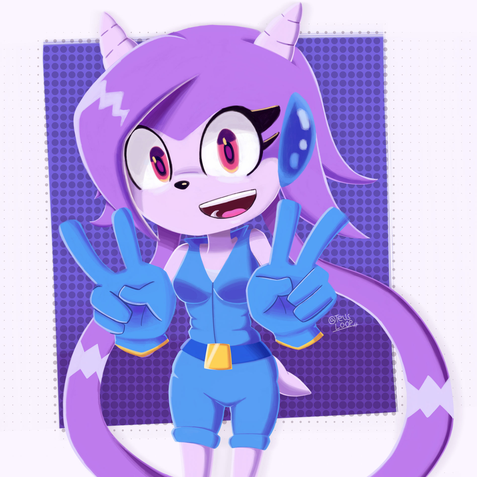 Sash Lilac (Freedom planet) Fanart