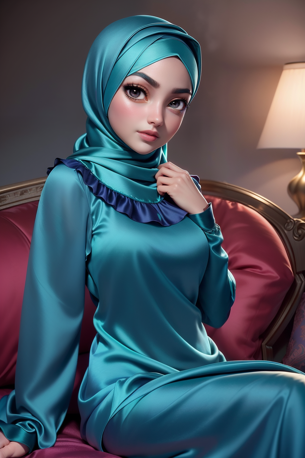 Hijab 2025 night dresses