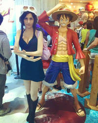 Nico Robin and his captain !