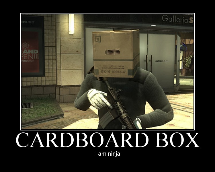 Cardboard Box Head