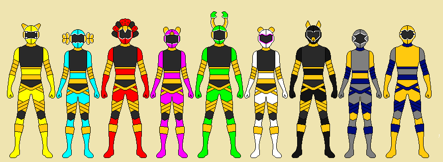 sentai fanmade 4 by kawai2023 on DeviantArt