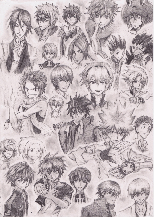 favourite male character-Anime-mix by KilluaZoldyck-Hunter on DeviantArt favourite male character-Anime-mix by KilluaZoldyck-Hunter on DeviantArt