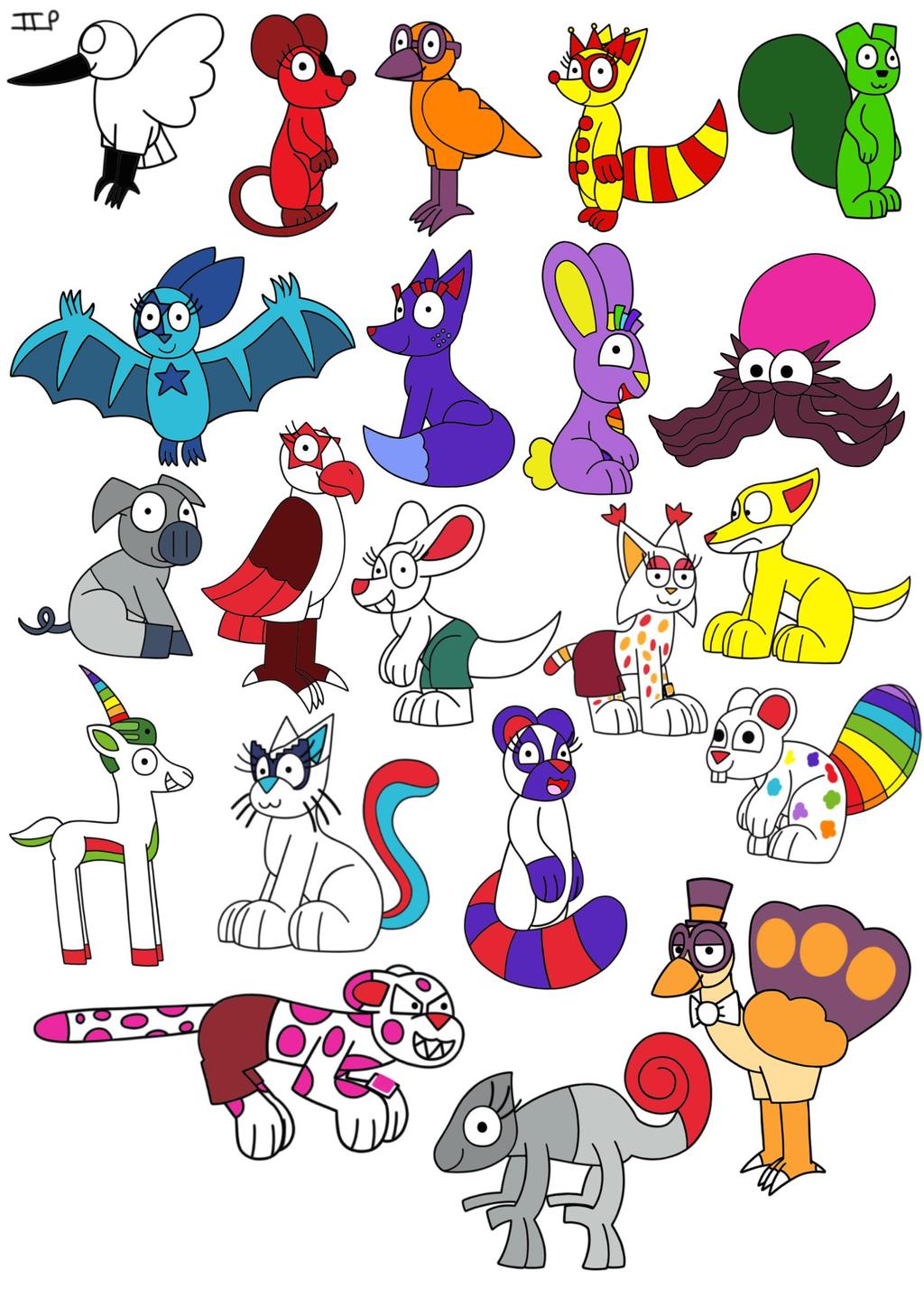 Numbeblocks Animals Numberblocks Animals By Infiniteinsanitypit De7r43 by rampatige on ...