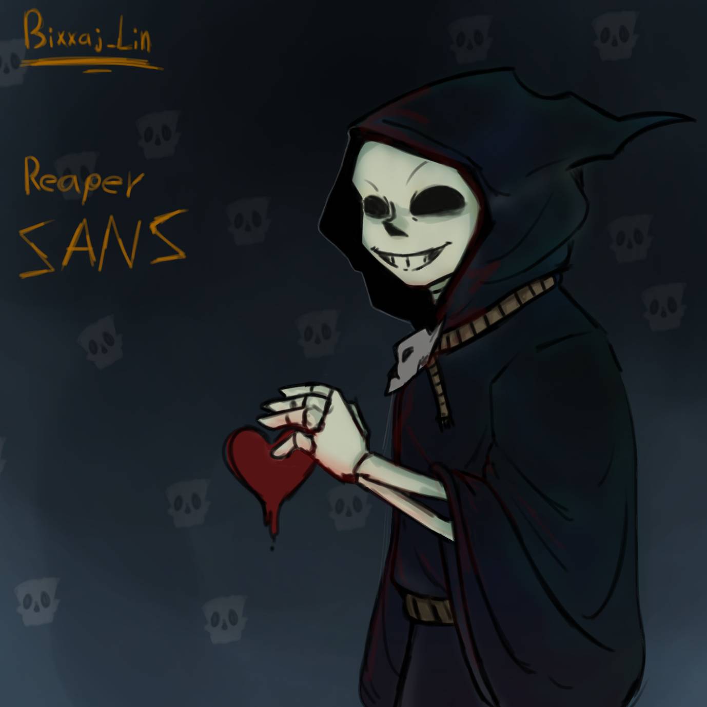 Reaper Sans Fanart - ibisPaint