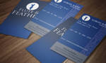 Vertical Business Card Design by SobohRami