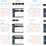 wireframes and mockup aplicacion