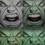 Hulk Sketch 01 colour tests