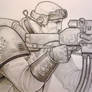 Space Marine Sketch 03