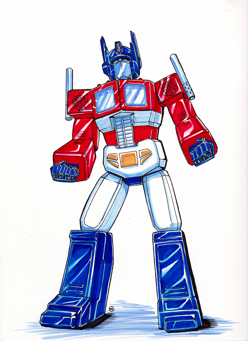 Comic Con Optimus Commish