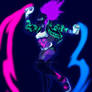 Akali K/DA (Black Light version)