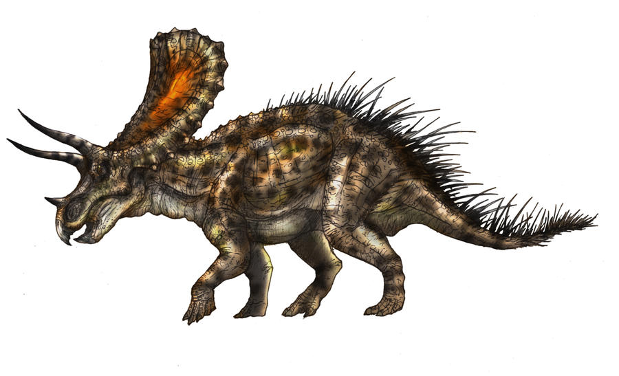 Triceratops or Torosaurus by Fafnirx