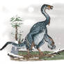 Nothronychus in winter