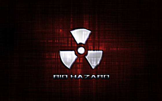 Biohazard Wallpaper Red