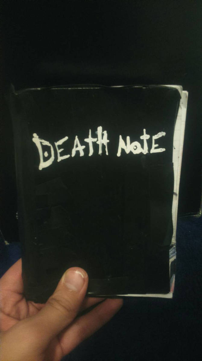 my Real Death Note by JamEmoX on DeviantArt