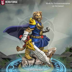 Leo Lionheart (Hero Forge)