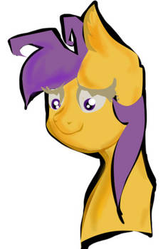 MLP Vector Tagram: Scootaloo Wasp Potrait