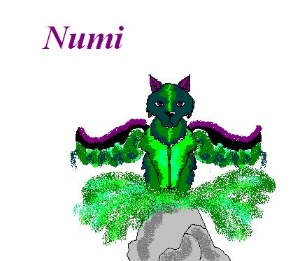 Numi - magic wolf