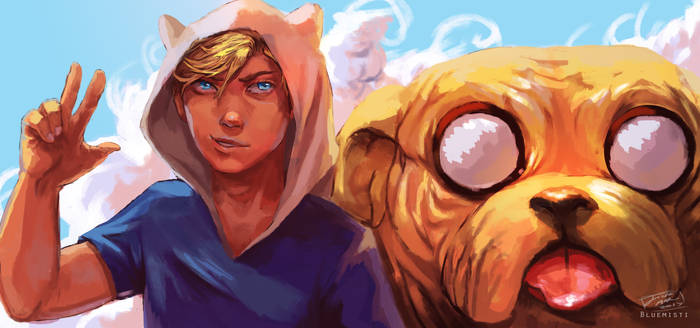 Finn and Jake + Speedpaint