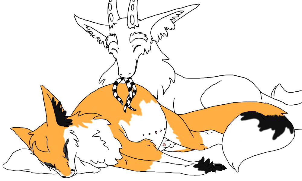 Riley Uten Navn WIP Belly lick