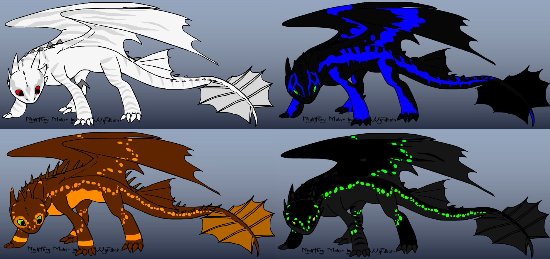 L ➤ night fury maker 3d models ✓. 