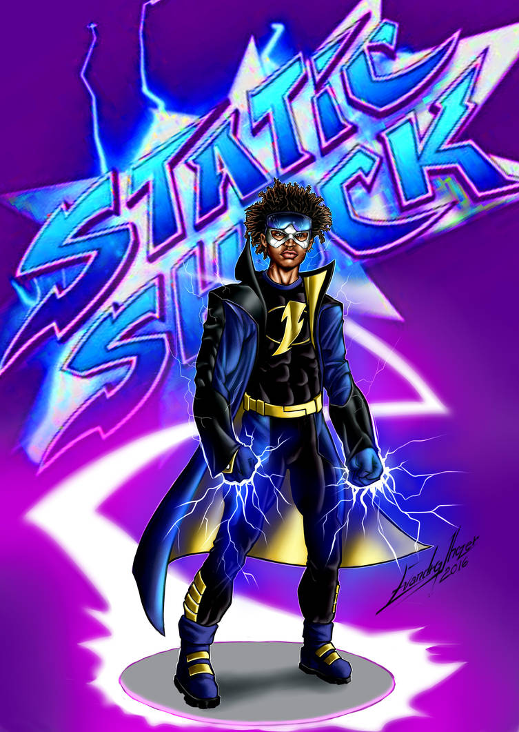 Static Deviantart Static Shock by EVANDROJHOZER on DeviantArt