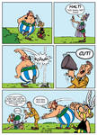 Asterix Comic Page
