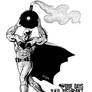 Batfleck and the Bomb - Inks