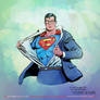 Clark Changing Into Superman