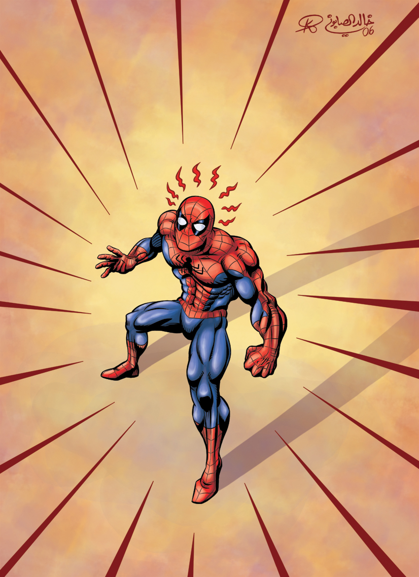 Spider-Sense colored