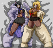 C: Blake and Yang Gyaru