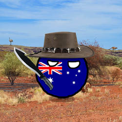 Australiaball in Australia