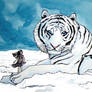 lost girl and the white tiger