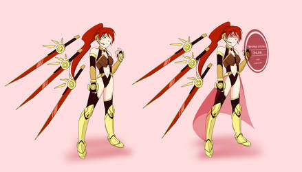 [RWBY] Mecha Musume Pyrrha Nikos