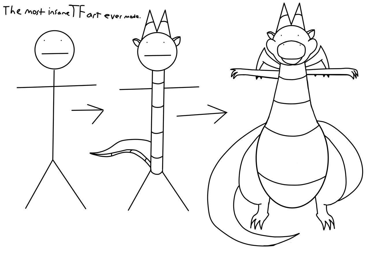 The Most Insane Dragon TF Art Ever Made by Clydederg on DeviantArt