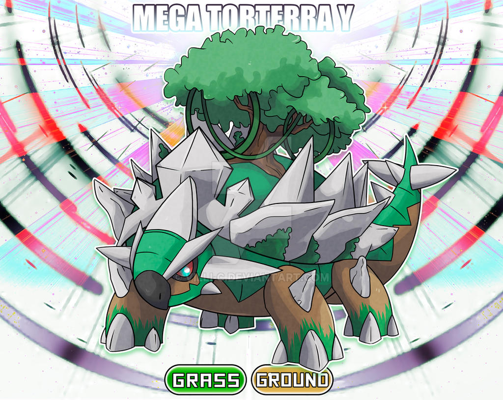 Torterra Rework Mega Torterra Y! by villi-c on DeviantArt