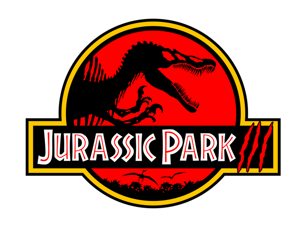 Jurassic Park 3 Logo [Traditional Red Version] by TheCreeper24 on ...