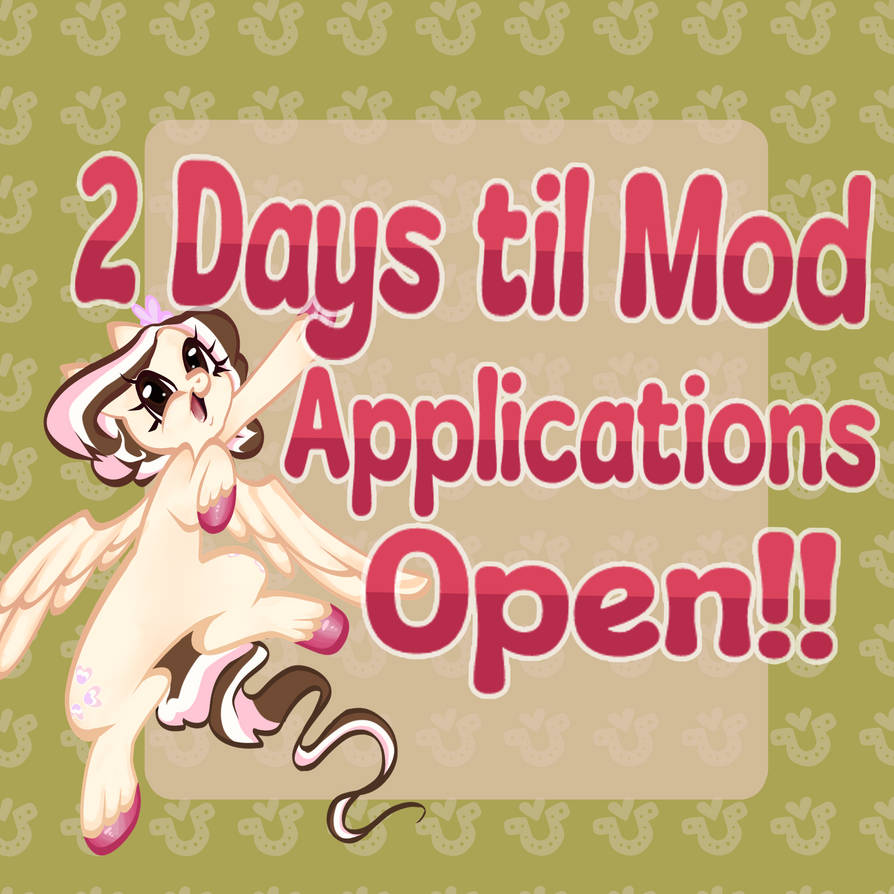 No Mod App Mod Apps Open in 2 Days!! by TUGTFzine on DeviantArt