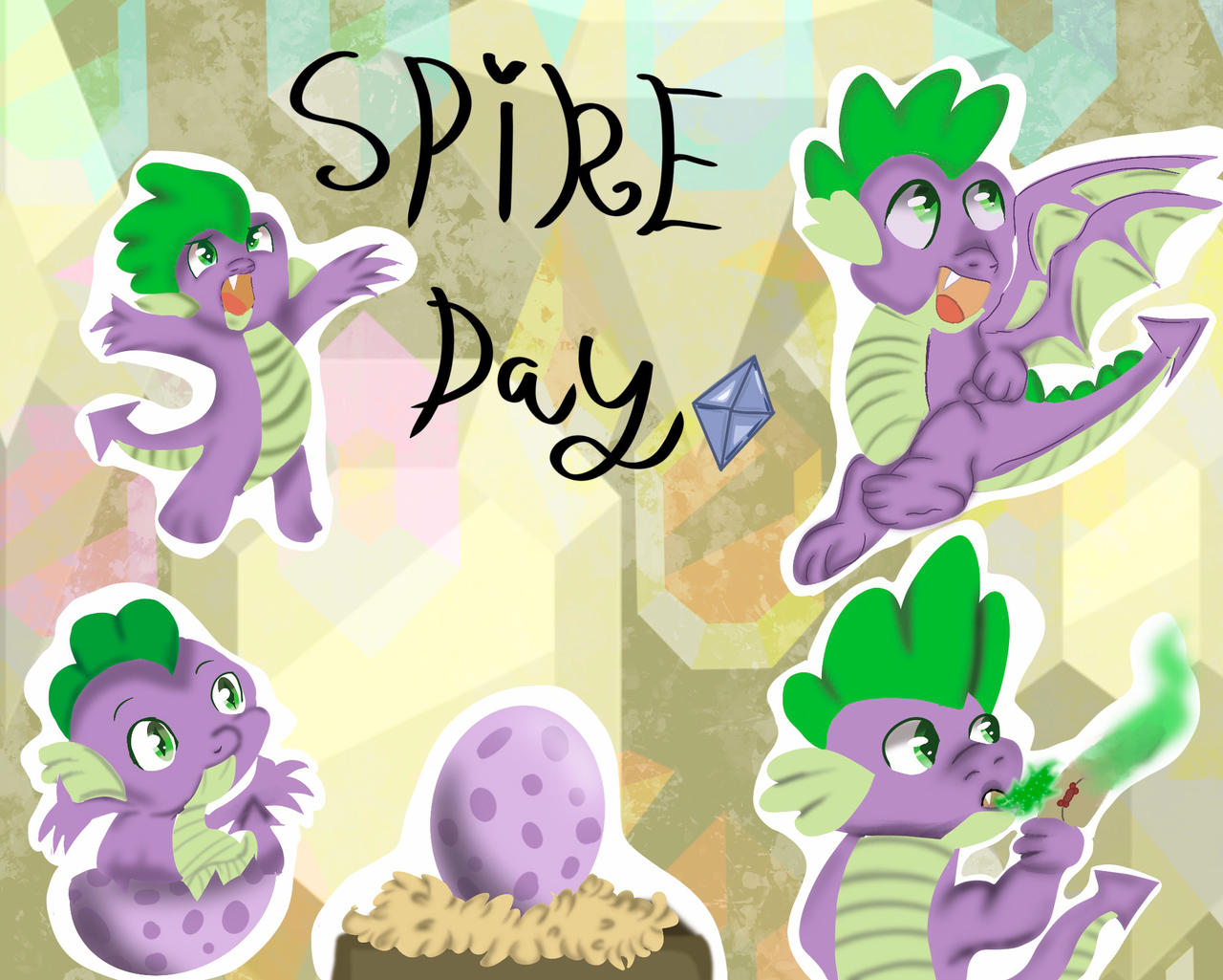 Spuke Day Spike Day! by TUGTFzine on DeviantArt