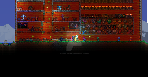 Terraria lava home